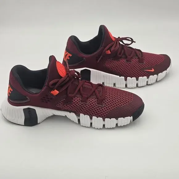 Nike Free Metcon 4 CrossFit Team Red Bright Crimson Men’s Size 10 CT3886-601 - Picture 6 of 9